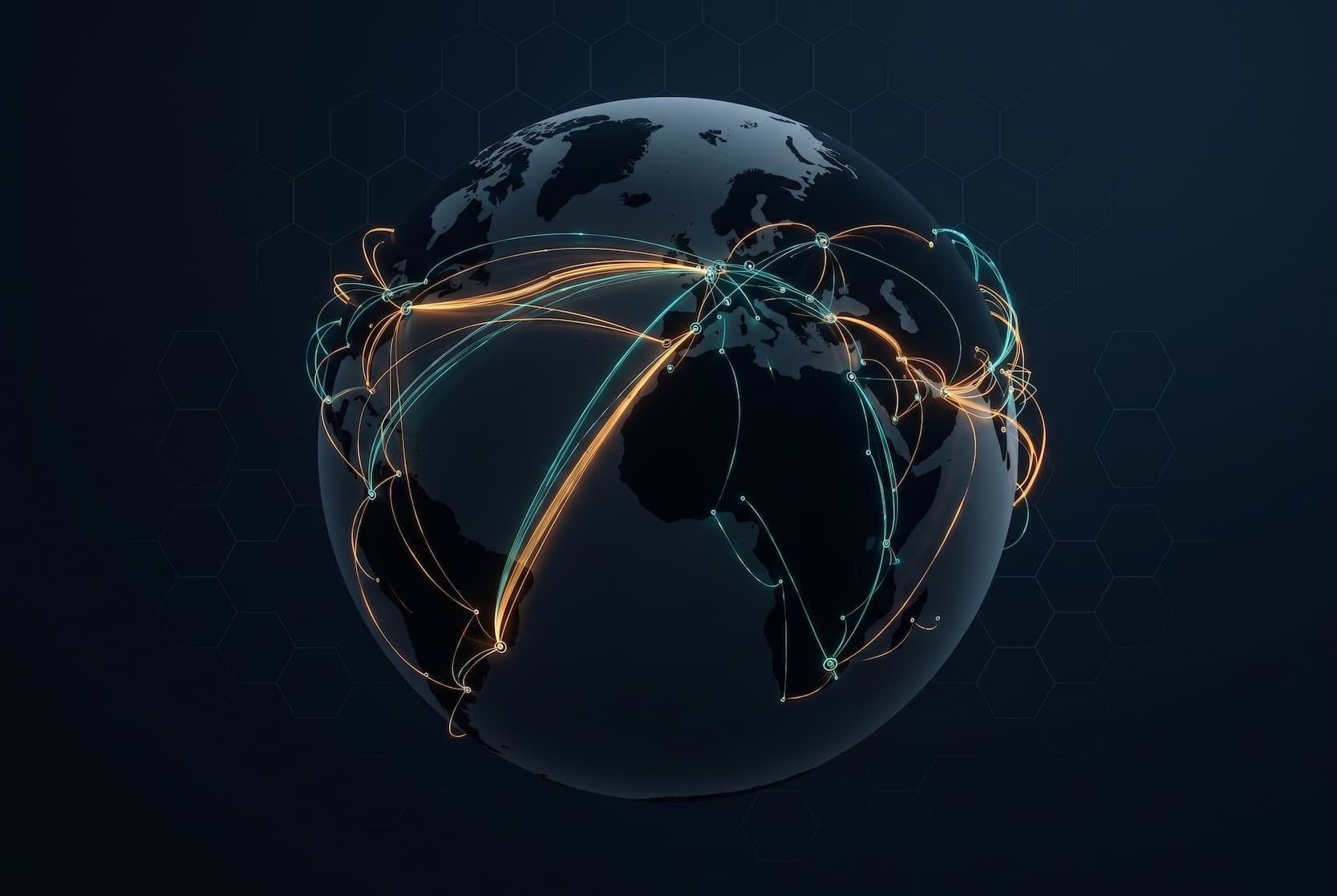 Data pipeline network across global business units